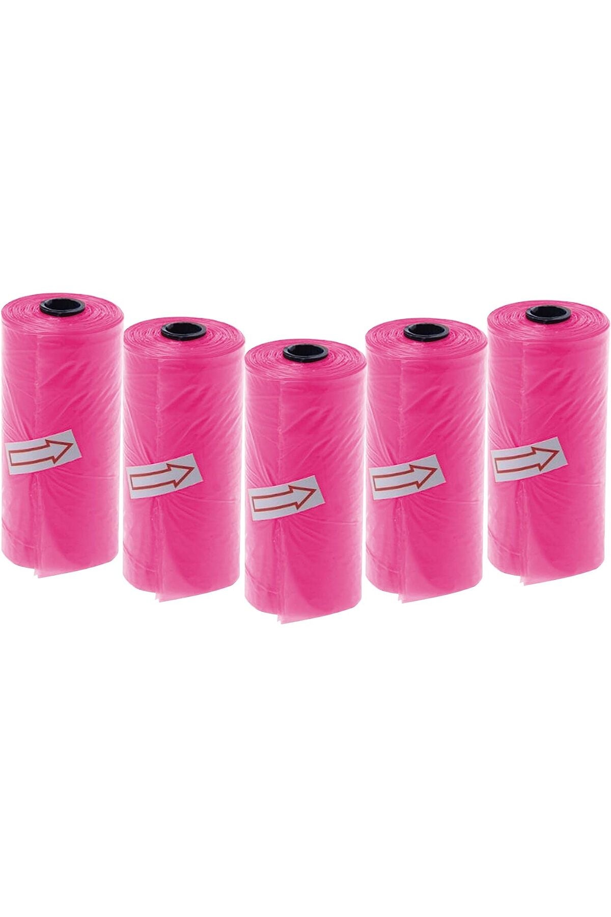 Star Babies - Scented Nappy Bag Pack of 5/75 Bags - Pink
