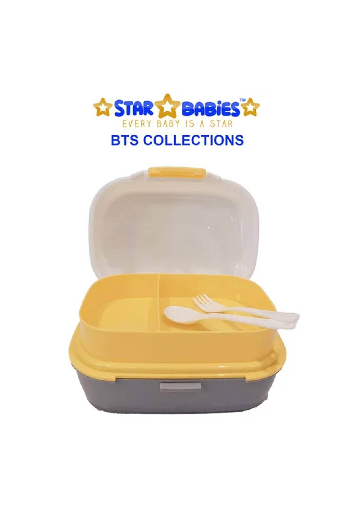 Star Babies - School Backpack With Eco Friendly Double Layer - BPA Free Lunch Box, Stainless Steel Water Bottle 500ml - Red