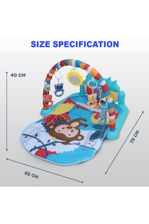 Star Babies - Double-Sided Pedal Piano Activity Playmat - Multicolor