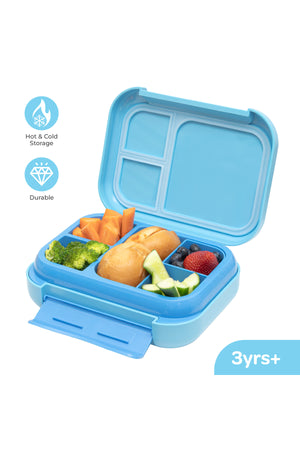 MOON Marmita Kids Lunch Box Set with Insulated Bottle & Bag – Leakproof, BPA-Free, Microwave & Dishwasher Safe – Rocket