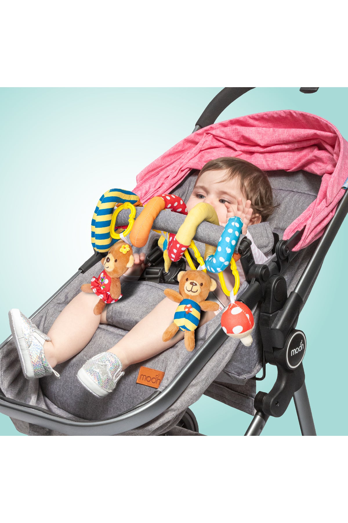 MOON Spiral Activity Toy - Bears
