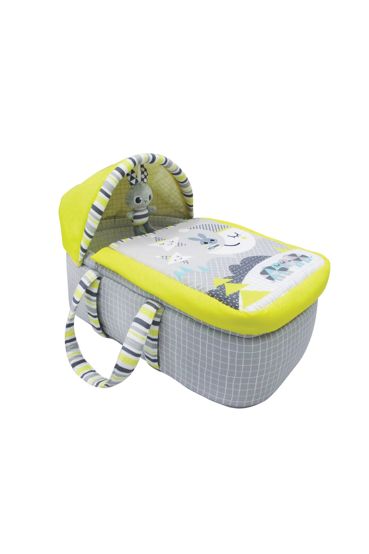 MOON A good night moses basket-Yellow