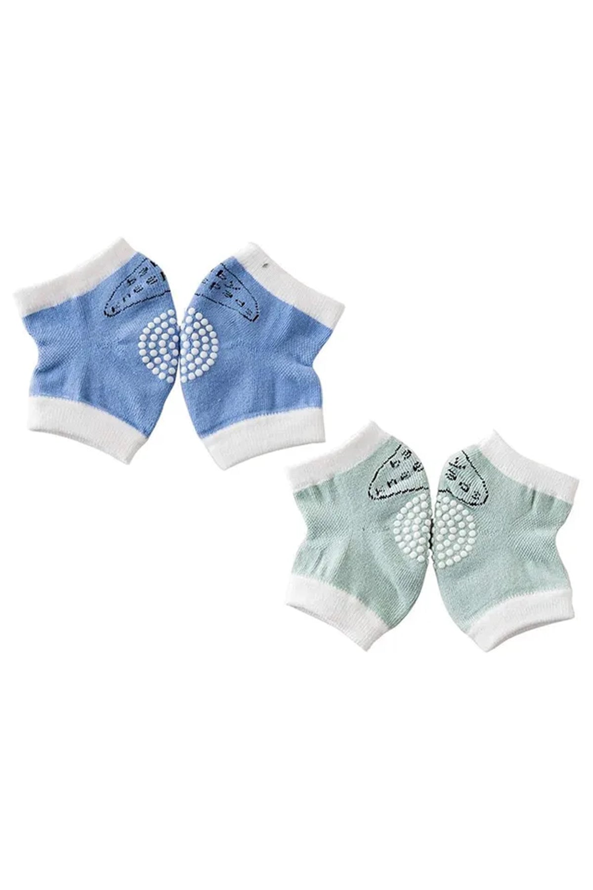Star Babies Anti-Slip Crawling Kneepads - Boys - Multicolour, Pack Of 2