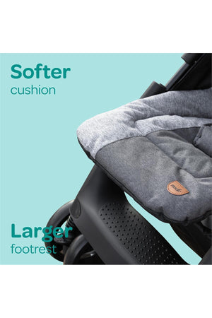 MOON Aria Baby Stroller Travel Gear - Black