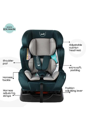 MOON Sumo Baby/Infant Car seat suitable from Birth to 6 Years-(Group (0,1,2) (0-25 Kg),Green