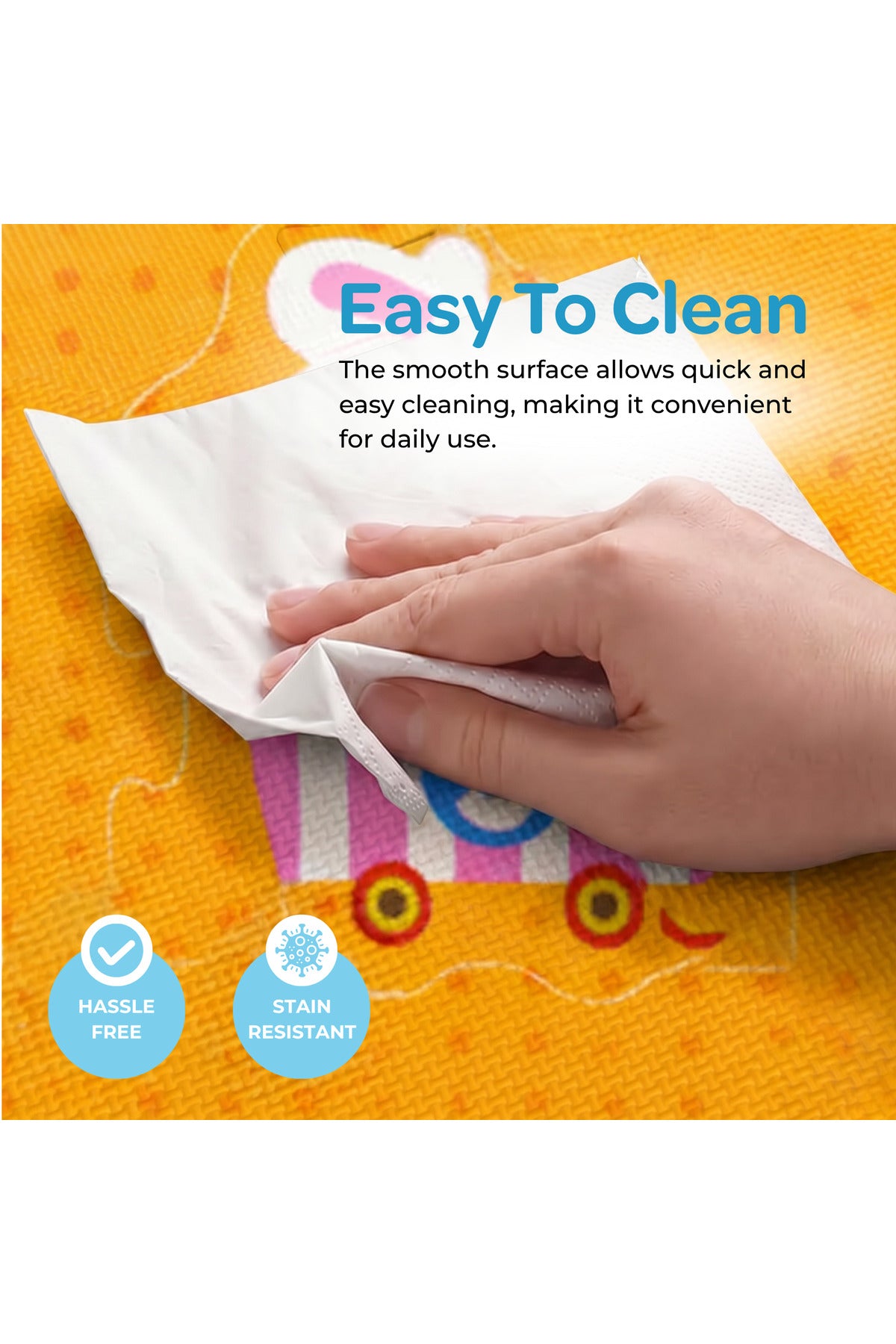 MOON Safari Baby Playmat | EVA Foam Learning Mat for Toddlers | Multicolour | 10 Months+