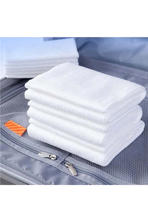 Star Babies Baby Plate & Disposable Towel 3pcs & Bibs 10pcs - Blue