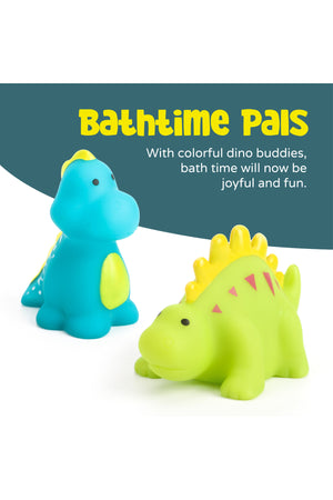 MOON Animal Bath Toys – Mini Dinosaur Toys Set for Toddlers - Dino