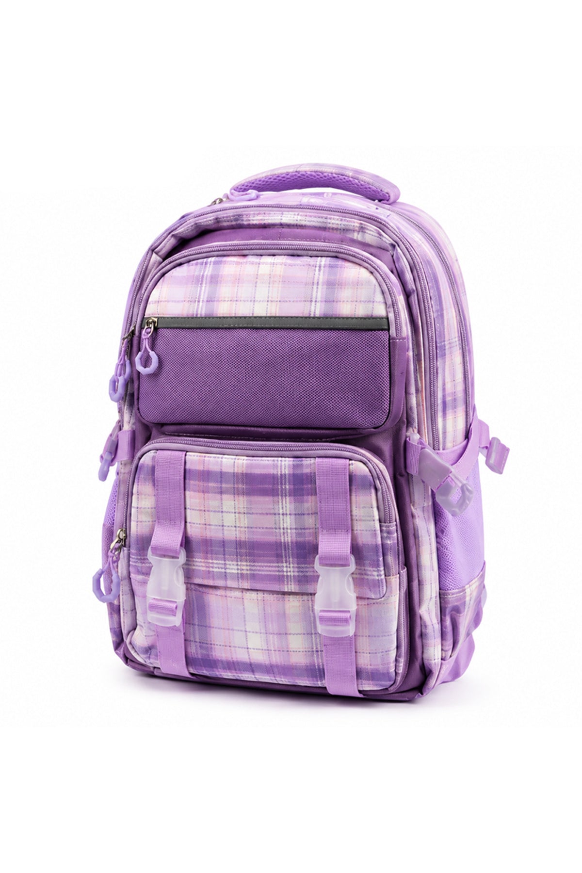 Cocobee 15-Inch Kids Backpack With Adjustable Straps & Side Bottle Pocket – Purple