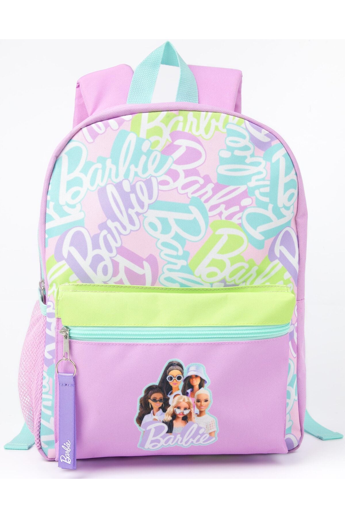 Barbie Girls Purple Printed 4 Piece Backpack Set / school bag set
