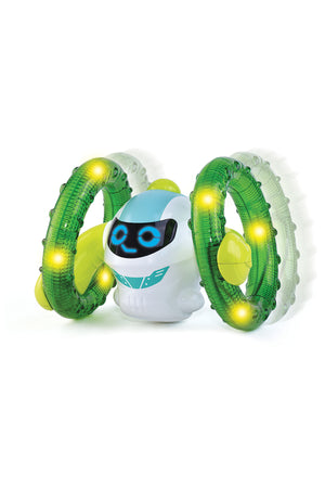 Little Learners Roll 'n Glow Robot - Motorized Rolling Baby Toy