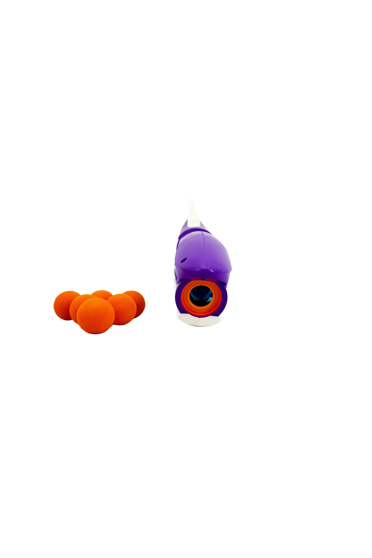 Galaxy Shark Popper Catapult Gun for Kids, Shark-Themed Ball Shooter with Soft Foam Balls, Long Range Shooting Toy Up to 25 Feet, Outdoor Action Play Set for Boys and Girls Age 6+