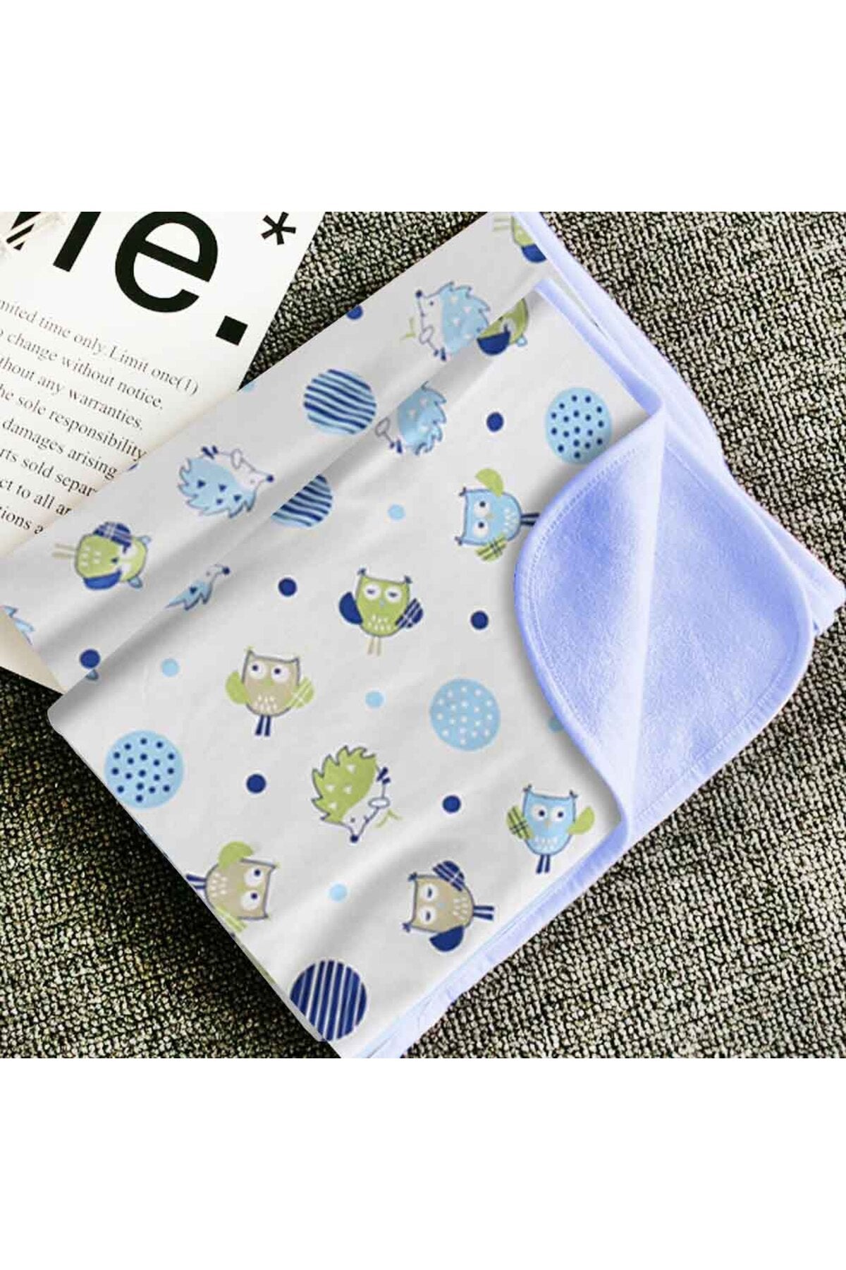 Star Babies Reusable Changing Mats - Light Blue