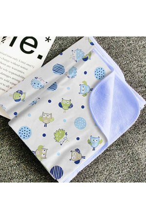 Star Babies Reusable Changing Mats - Light Blue
