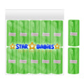 Star Babies Lavender Scented Bags - Pack of 10+2 Roll Free (180 Bags)