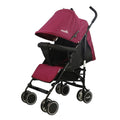 MOON Neo Plus Light Weight Travel Stroller,Dark Red