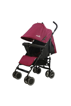 MOON Neo Plus Light Weight Travel Stroller,Dark Red