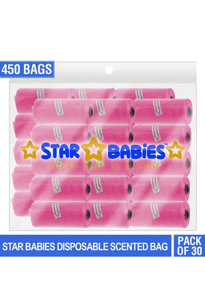 Star Babies - Scented Bag Pack of 30/450 Bags - Pink