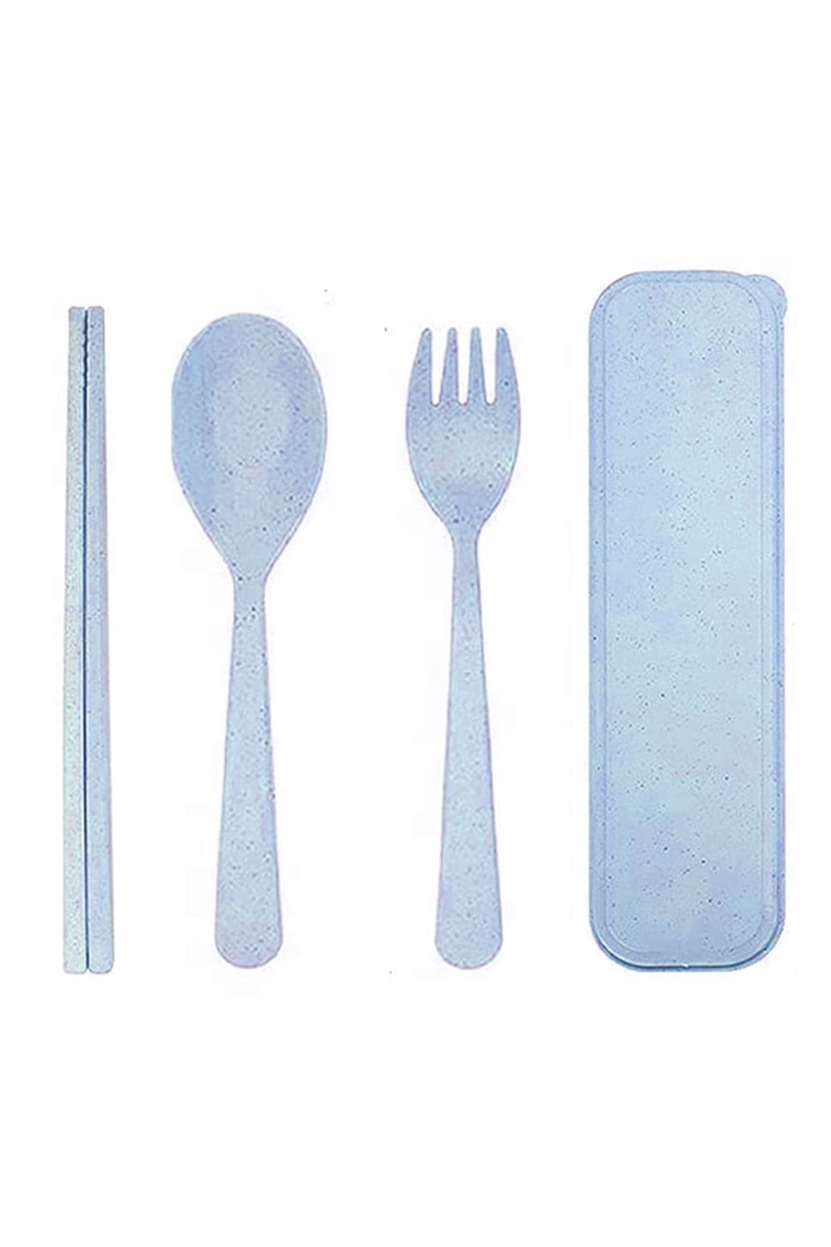 Star Babies Organic Fork, Spoon & Chopstick Set - 3 Pcs
