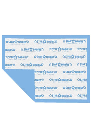 Star Babies - Printed Changing Mat - 20pcs - Blue