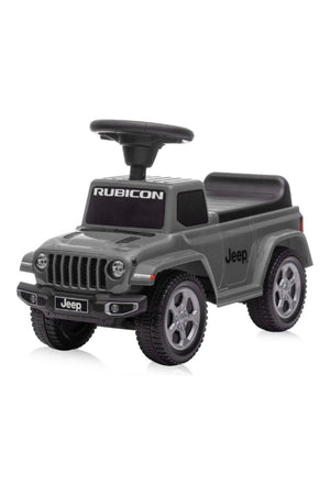 MOON Ride on Jeep Gladiator for Boys and Girls, 18-36 Months with Anti-Tipping Mechanism-Grey