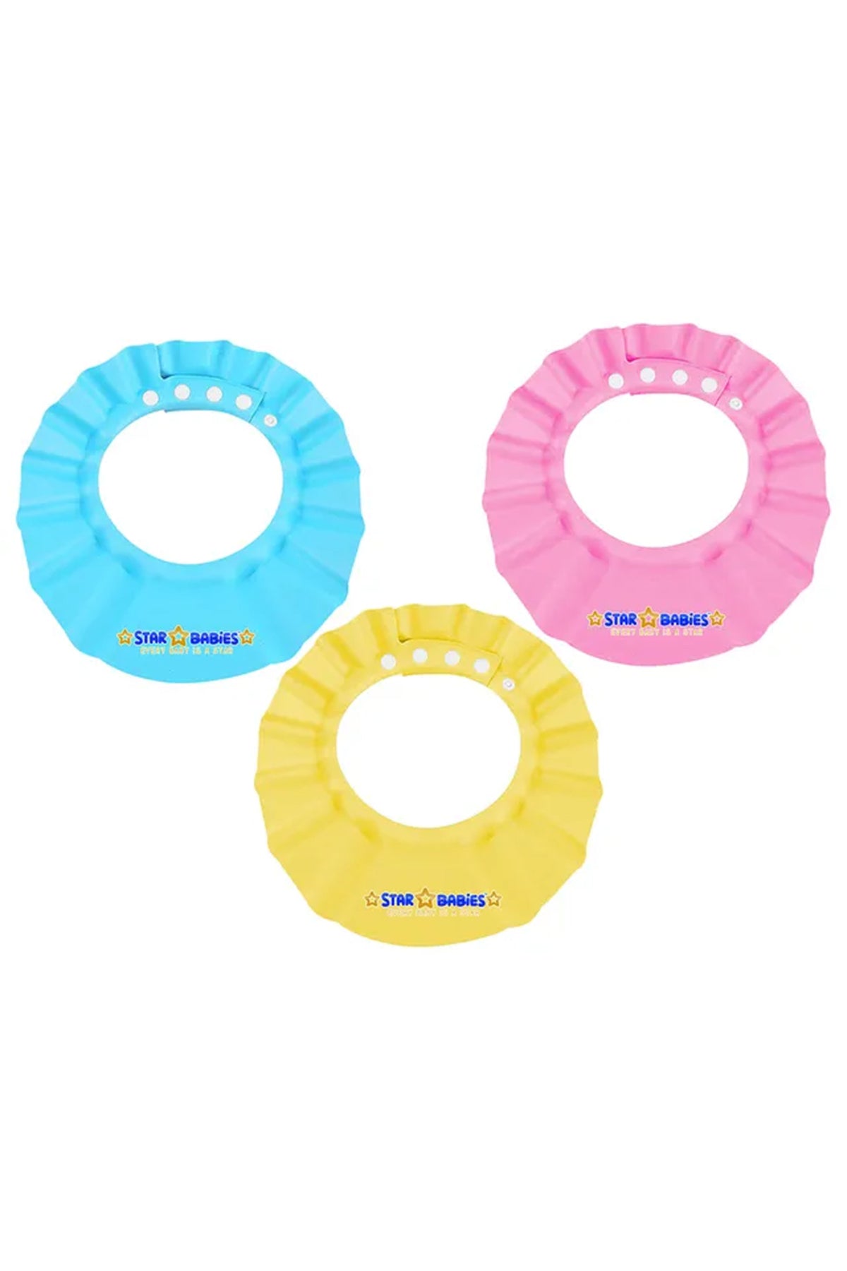 Star Babies - Kids Shower Cap - Pack of 3