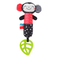 MOON Soft Rattle Plush Toy for 6m+(Monkey)