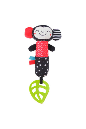 MOON Soft Rattle Plush Toy for 6m+(Monkey)