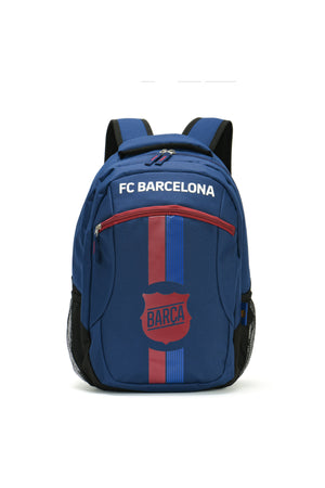 FC Barcelona Backpack for Boys & Girls – BARCA Football School Bag with 2 Zipper Compartments, Travel Backpack, Durable Polyester Sports Daypack for Children Over 8 Years