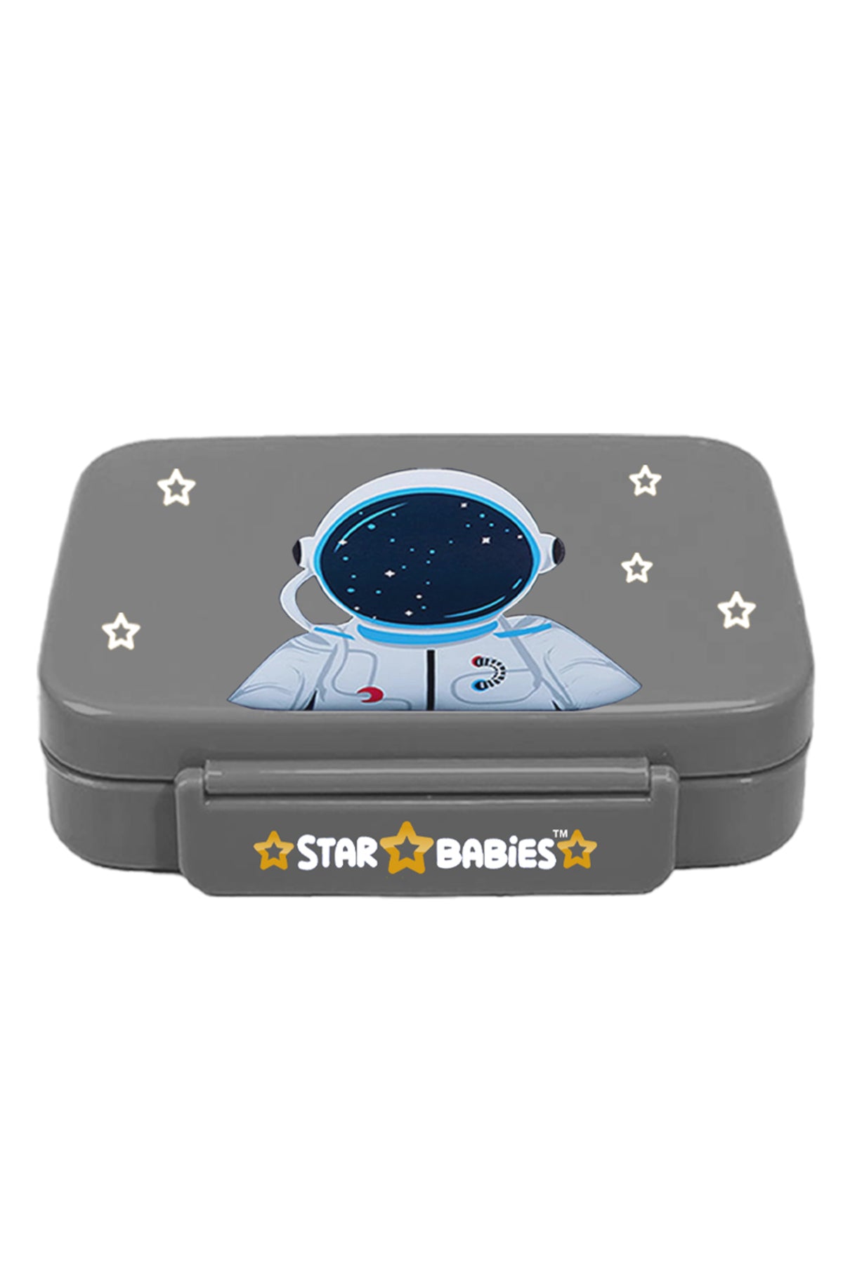 Star Babies - Astronaut Insulated Lunch Box - Grey