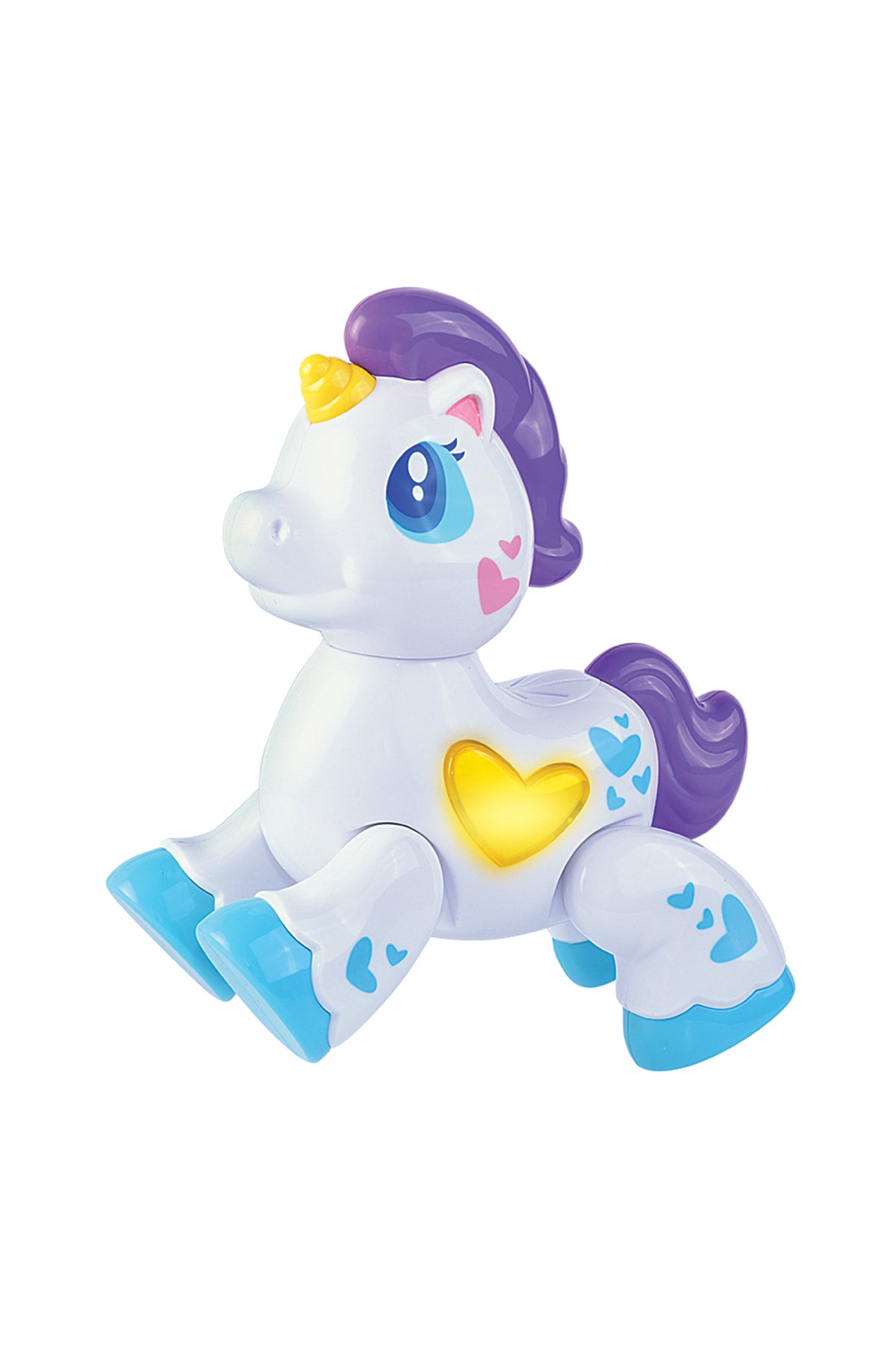 Little Learners Fairy Tales Animals - Light & Sound, Multi-Articulated Head & Legs, Unicorn