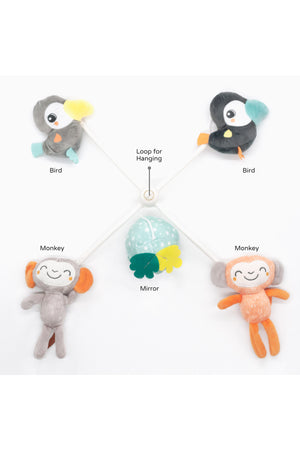 MOON Jungle Friends Muscial mobile