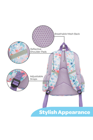 MOON  Kids Backpack    - (16-Inch)  Premium Kids School Bag -   Butterfly