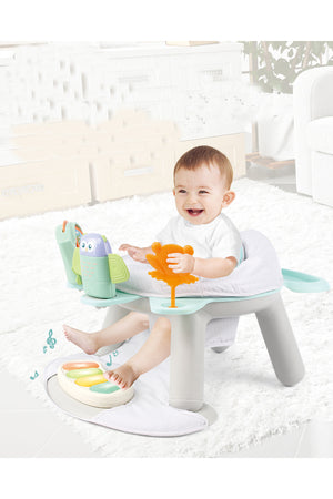 Kikibebe 2-In-1 Baby Fitness Dining Chair With Piano – Multicolor