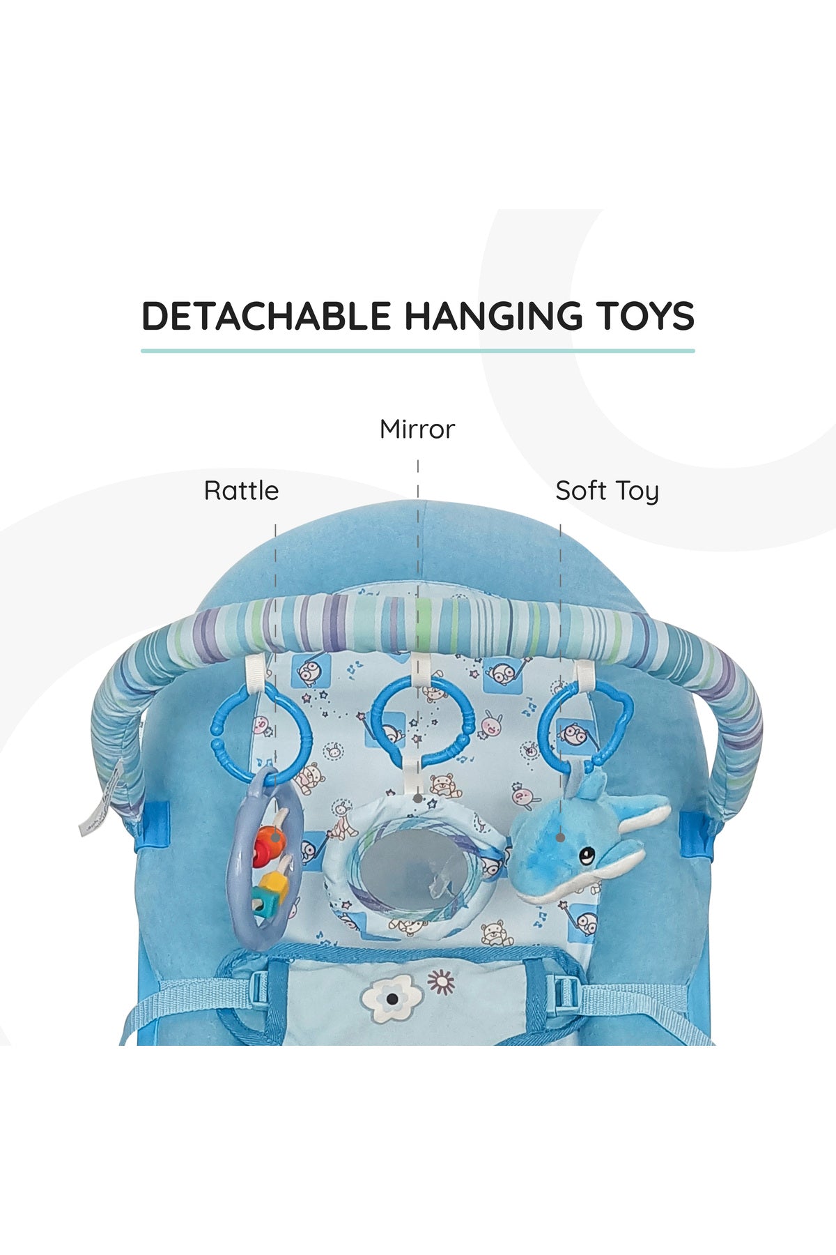 MOON Hop-Hop - Bouncer - Blue