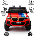 Urban Tots UT-888 Electric Ride-On Jeep for Kids – 12 V Rechargeable Battery Car with Dual Motor, Remote Control, LED Lights & Music Player – Sport Style ( Red )