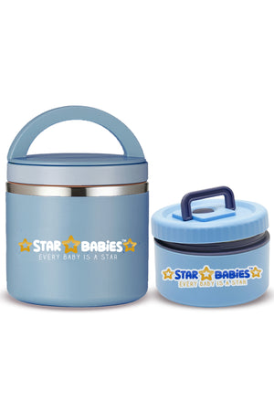 Star Babies - Stainless steel Food jar set of 2 combo for food / soup / salad .