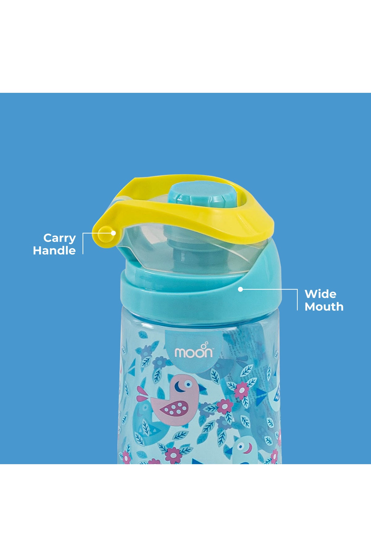 MOON Kids Water Bottle-Blue