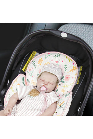 MOON Body Support Cushion-Car seat Pad Seat Warm Pad-Washable support pillow for new-born-Flowers