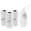 Star Babies - Scented Nappy Bag With Dispenser Pack of 3/45 Bags- White