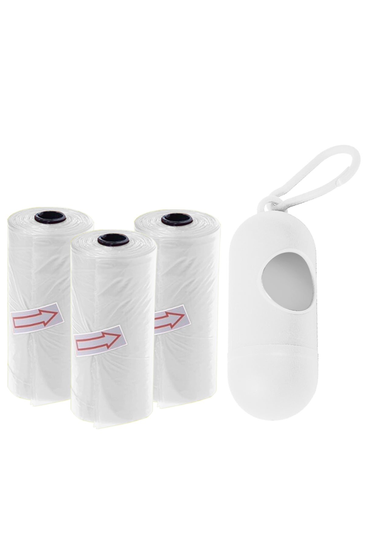 Star Babies - Scented Nappy Bag With Dispenser Pack of 3/45 Bags- White