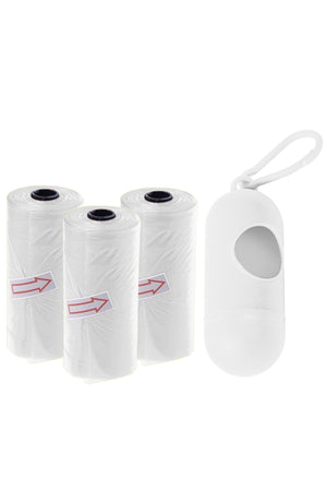 Star Babies - Scented Nappy Bag With Dispenser Pack of 3/45 Bags- White