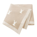 Star Babies - Baby Cotton Knitted Blanket 80x100cm - Cream