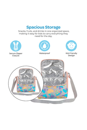 MOON Kids Insulated Lunch Bag – Leakproof Thermal Lunch Box for Boys & Girls | Durable, Lightweight & Easy-Clean | Perfect for School, Daycare & Outdoor Use