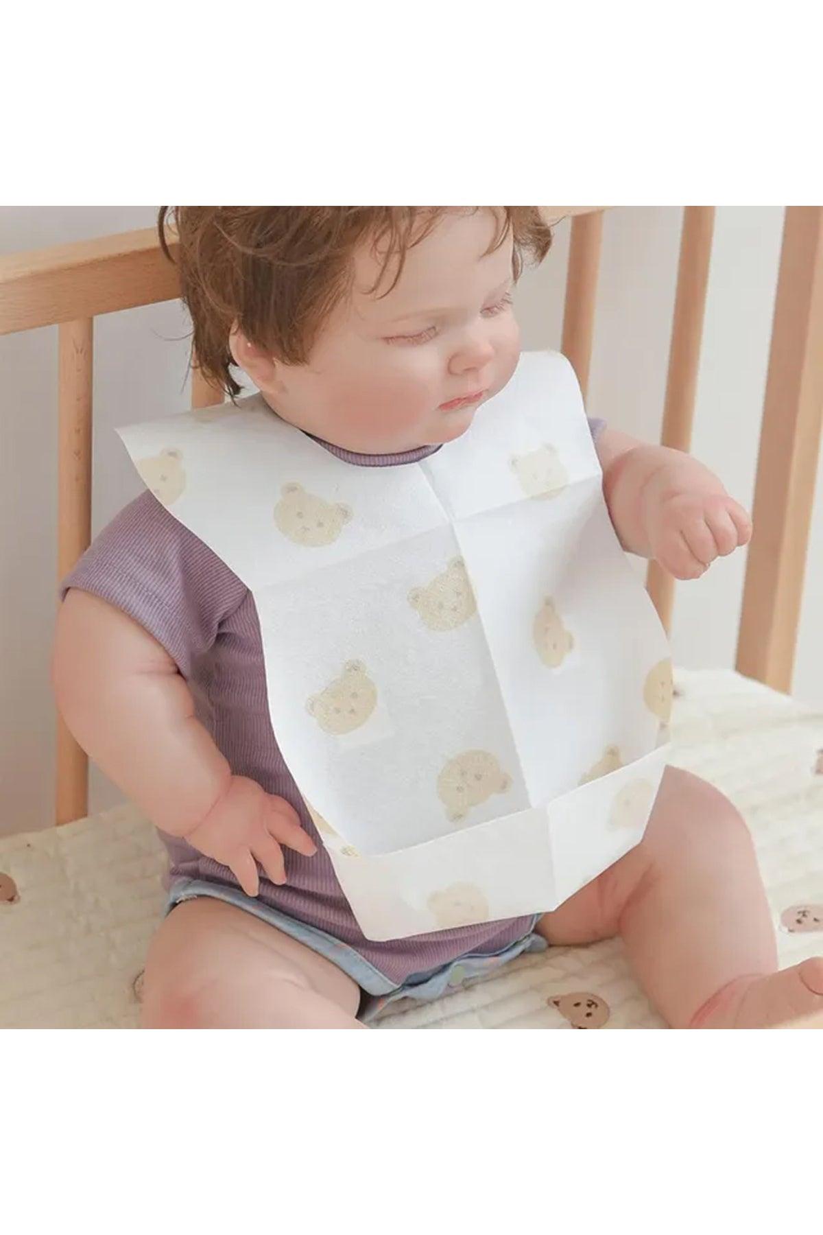 Star Babies - Disposable Bibs - Pack Of 24 - Animal