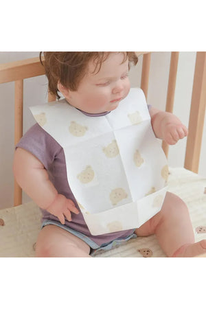 Star Babies - Disposable Bibs - Pack Of 24 - Animal