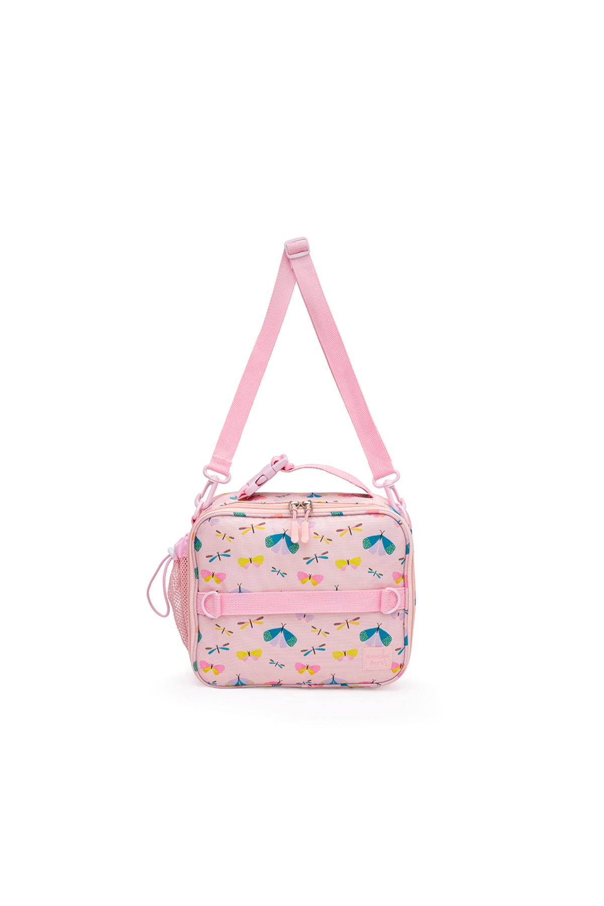 Bamboo Bark kids childrens insulated lunch bag for school, picnic, nursery, toddler, 3 ways to hold