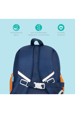 MOON Kids Backpack  – Comfy 3D Design,Padded Straps, Waterproof-Perfect for Preschool, Nursery, Snacks & Lunchbox-Lion