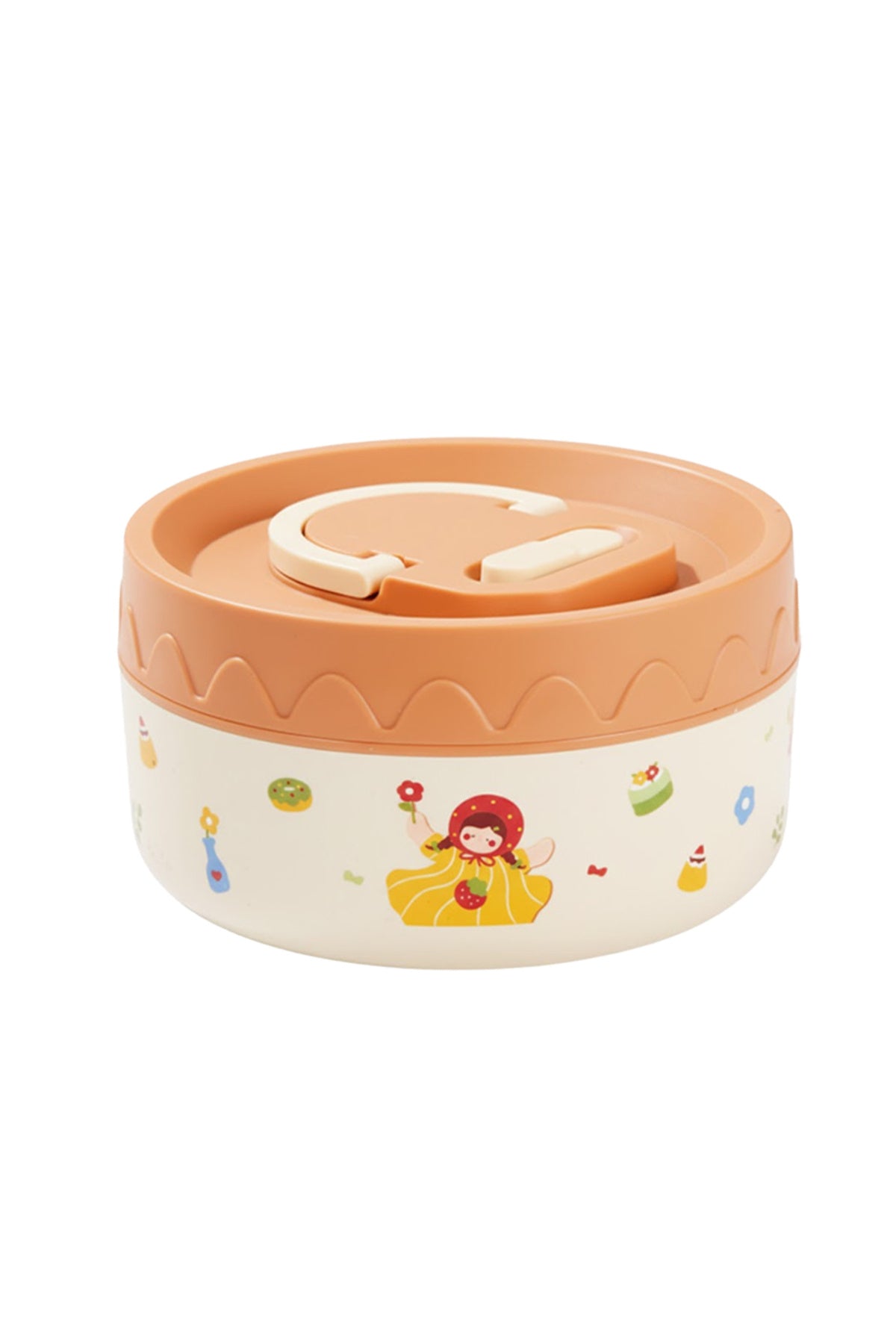 Star Babies Portable 304 Stainless Steel ,Microwave Safe Insulated Lunch Box /Food jar 400ml.