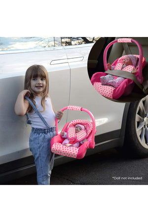 MOON Doll Carrier Car Seat--Pretend to play-Pink